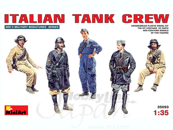 MiniArt 1/35 Italian Tank Crew | 4820041102190