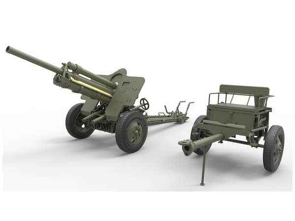 MiniArt 1/35 USV-BR 76-mm Gun Mod.1941 w/Limber & Crew | 4820041102886