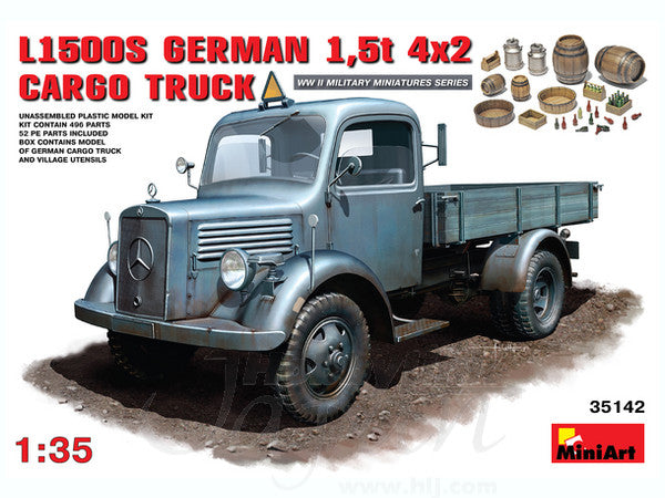 MiniArt L1500S. German 1,5t 42 Cargo Truck (1/35) | 4820041102664
