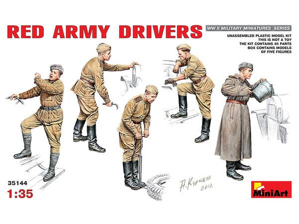 MiniArt 1/35 Red Army Drivers | 4820183310019