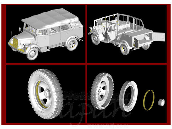 MiniArt L1500A (Kfz.70) German Personnel Car (1/35) | 4820041102657