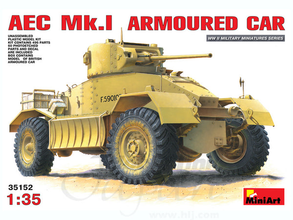 MiniArt AEC Mk 1 Armoured Car (1/35) | 4820041102961