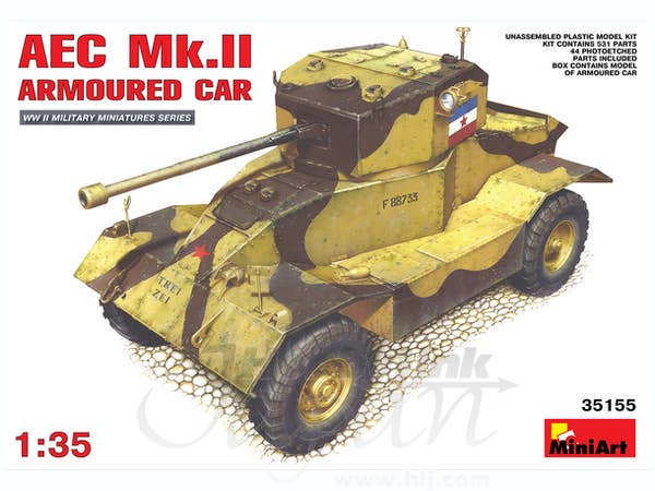 MiniArt 1/35 AEC Mk 2 Armoured Car | 4820041102800