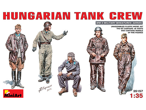 MiniArt Hungarian Tank Crew (1/35) | 4820041102947