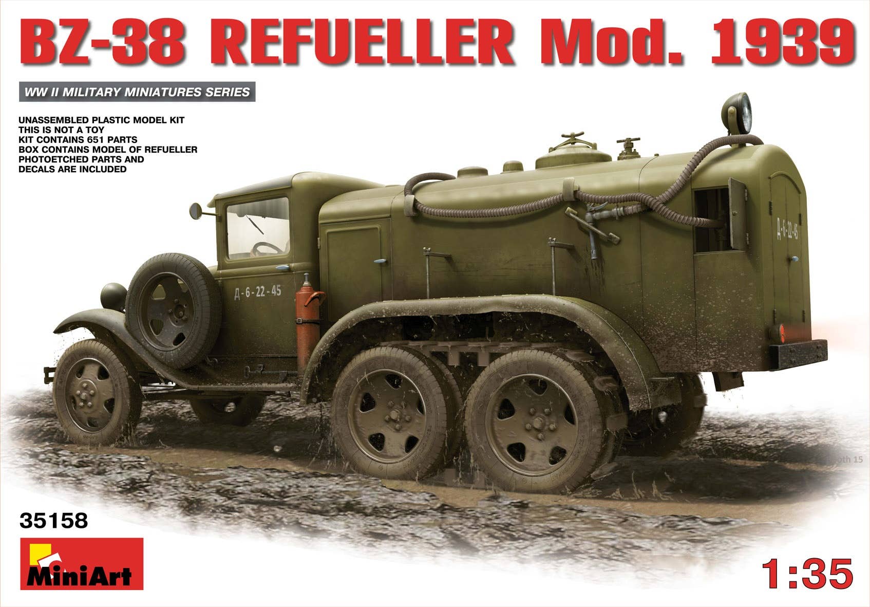 MiniArt BZ-38 Refueller Mod. 1939 (1/35) | 4820183310293