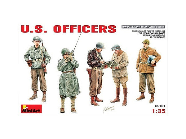 MiniArt 1/35 U.S.Officers | 4820041103142