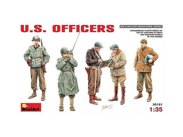 MiniArt 1/35 U.S.Officers | 4820041103142