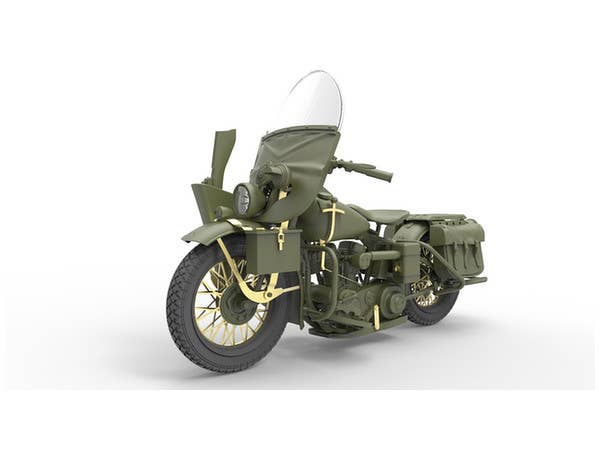 MiniArt 1/35 U.S.Millitary Policeman with Motorcycle | 4820183310149