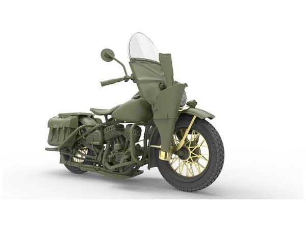 MiniArt 1/35 U.S.Millitary Policeman with Motorcycle | 4820183310149