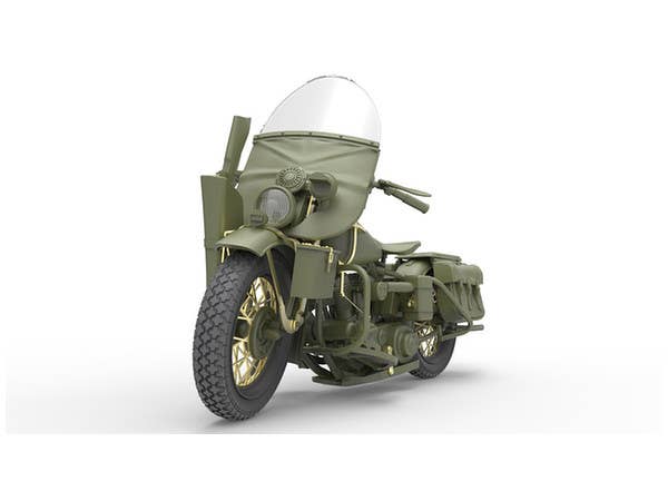 MiniArt 1/35 U.S.Millitary Policeman with Motorcycle | 4820183310149