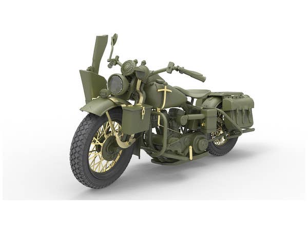 MiniArt 1/35 U.S.Millitary Policeman with Motorcycle | 4820183310149