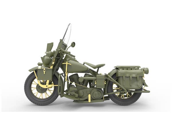 MiniArt 1/35 U.S.Millitary Policeman with Motorcycle | 4820183310149