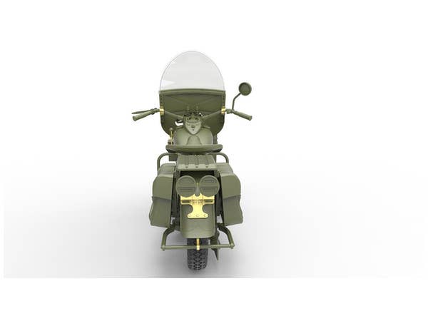 MiniArt 1/35 U.S.Millitary Policeman with Motorcycle | 4820183310149