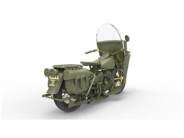 MiniArt 1/35 U.S.Millitary Policeman with Motorcycle | 4820183310149