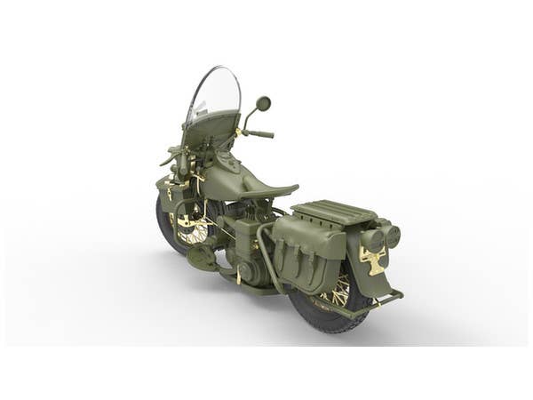 MiniArt 1/35 U.S.Millitary Policeman with Motorcycle | 4820183310149