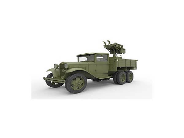 MiniArt GAZ-AAA w/Quad M-4 Maxim (1/35) | 4820183310057