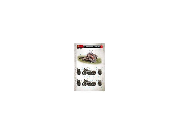 MiniArt 1/35 U.S.Motorcycle WLA with Rifleman | 4820183310163