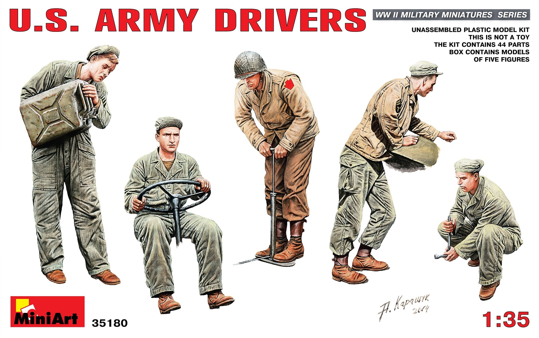 MiniArt 1/35 U.S. Army Drivers | 4820183310187