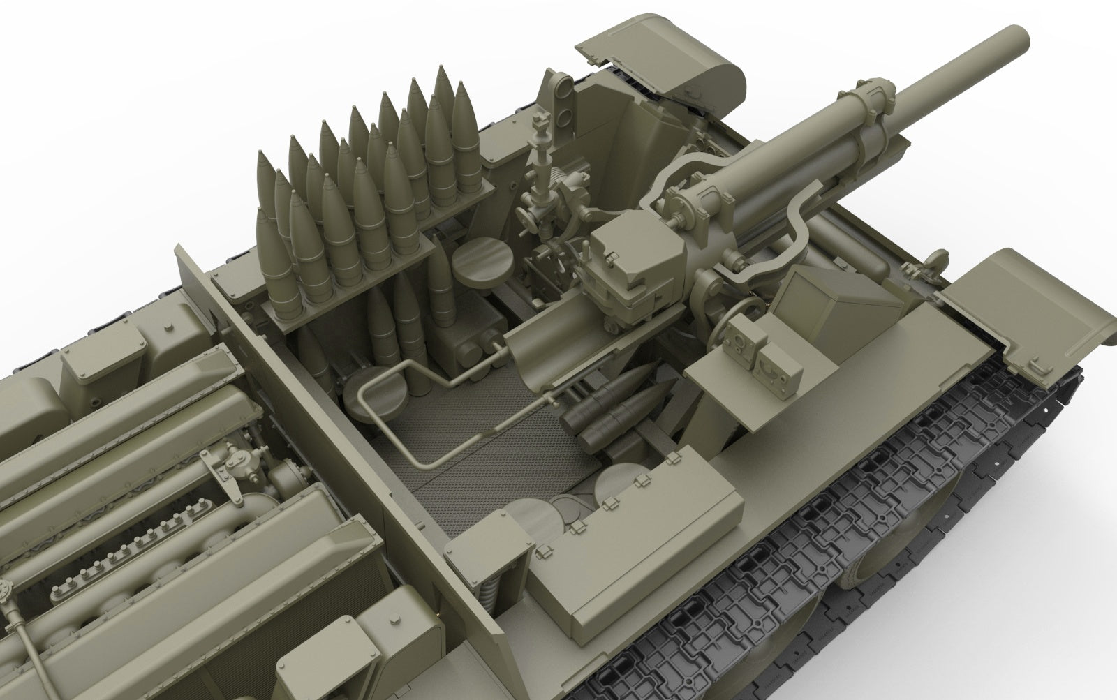 MiniArt 1/35 SU-122 (Mid Production) w/ Interior Kit | 4820183310798