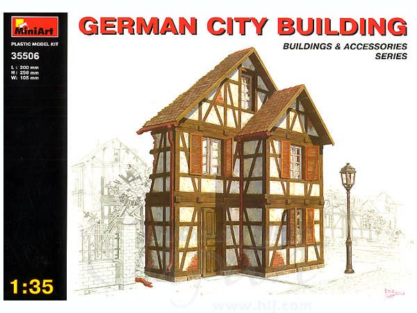 MiniArt 1/35 German City Building | 4820041100615