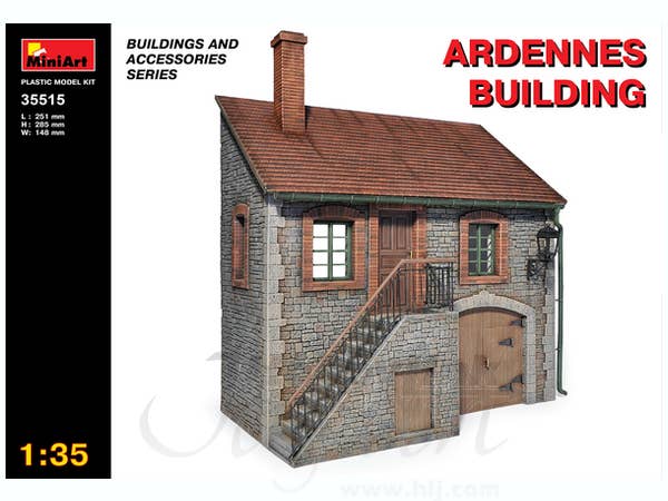 MiniArt Ardennes Building (1/35) | 4820041102497