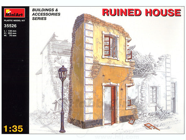 MiniArt 1/35 Ruined House | 4820041101247