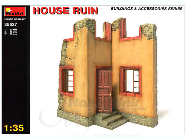 MiniArt 1/35 House Ruin | 4820041101308