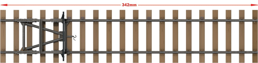 MiniArt Railway Track & Dead End (European Gauge) (1/35) | 4820183310460