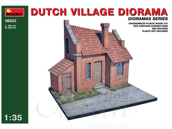 MiniArt Dutch Village Diorama | 4820041102169