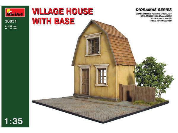MiniArt 1/35 Village House with Base | 4820041101360