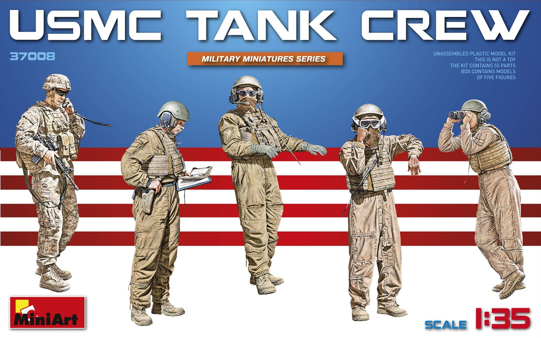 MiniArt 1/35 USMC Tank Crew | 4820183310859