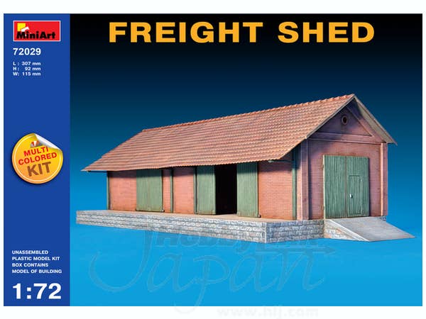MiniArt Freight Shed (1/72) | 4820041102817