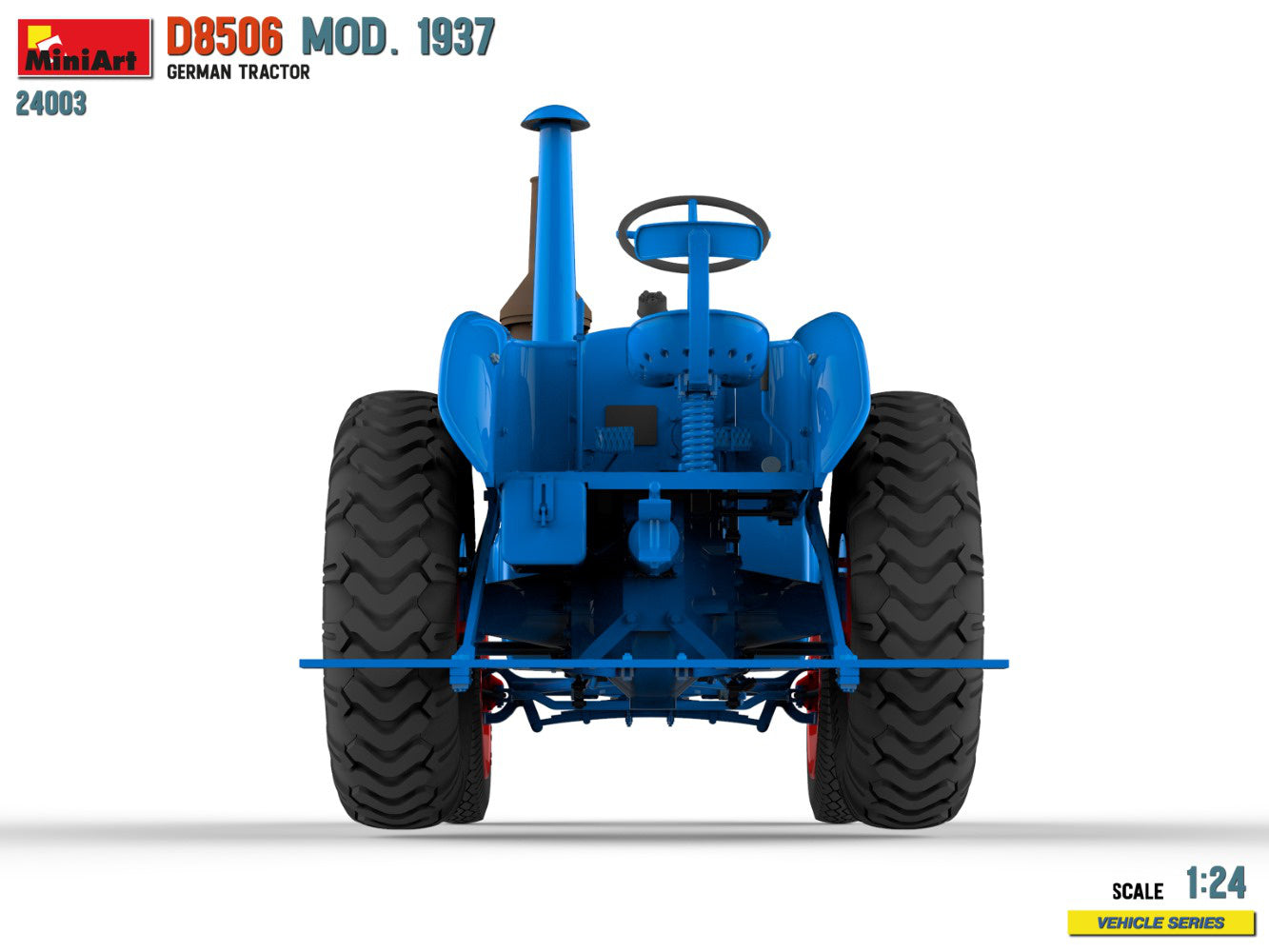 MiniArt 1/24 German Tractor D8506 Mod. 1937 | 5905090346500