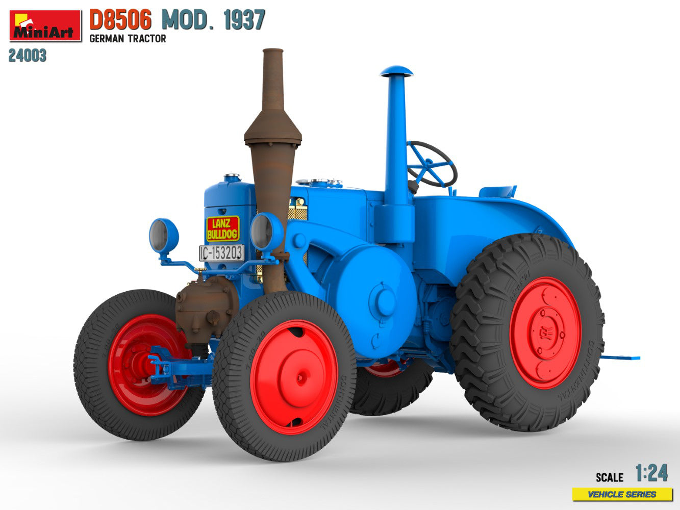 MiniArt 1/24 German Tractor D8506 Mod. 1937 | 5905090346500
