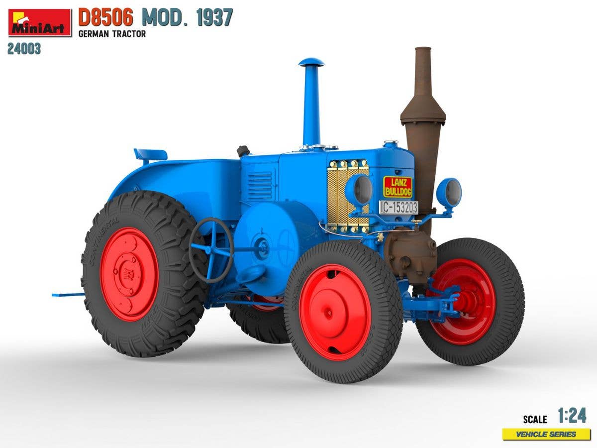 MiniArt 1/24 German Tractor D8506 Mod. 1937 | 5905090346500