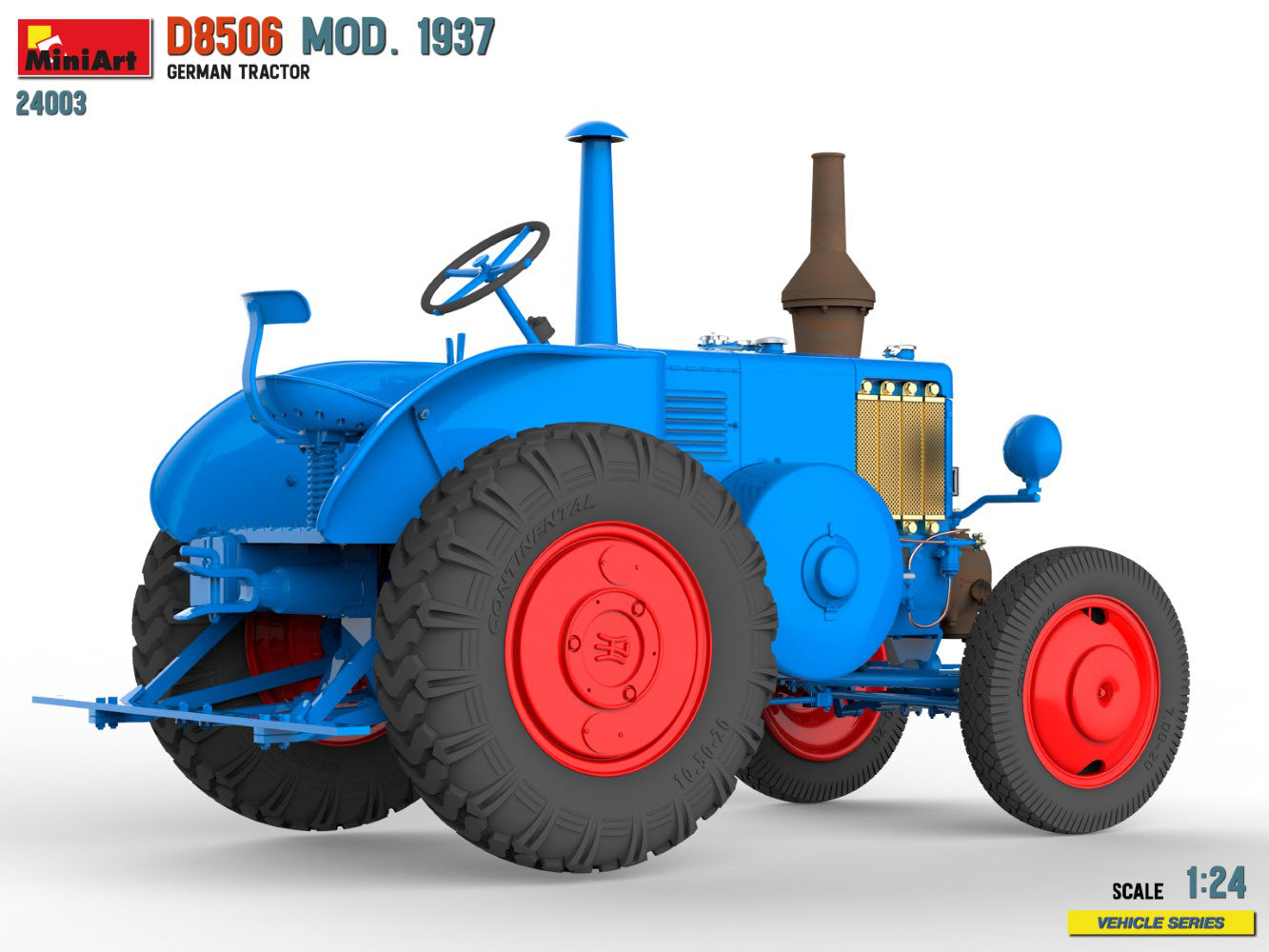 MiniArt 1/24 German Tractor D8506 Mod. 1937 | 5905090346500