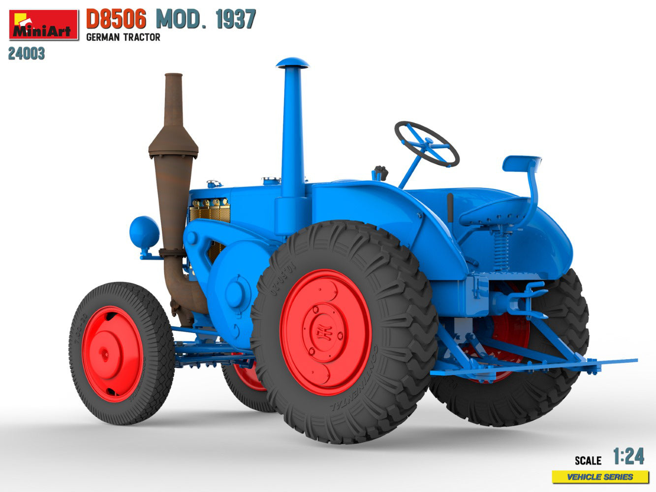 MiniArt 1/24 German Tractor D8506 Mod. 1937 | 5905090346500