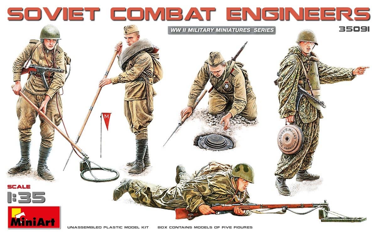 MiniArt Soviet Combat Engineers (1/35) | 4820183311610