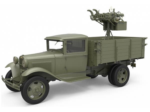 MiniArt Soviet 1,5 t Truck w/ M-4 Maxim AA Machine Gun (1/35) | 4820183311627