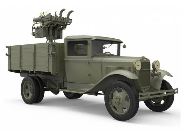 MiniArt Soviet 1,5 t Truck w/ M-4 Maxim AA Machine Gun (1/35) | 4820183311627