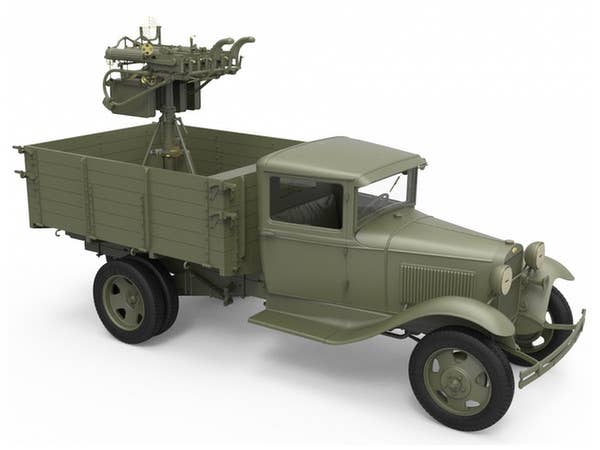 MiniArt Soviet 1,5 t Truck w/ M-4 Maxim AA Machine Gun (1/35) | 4820183311627