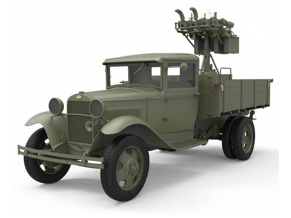 MiniArt Soviet 1,5 t Truck w/ M-4 Maxim AA Machine Gun (1/35) | 4820183311627