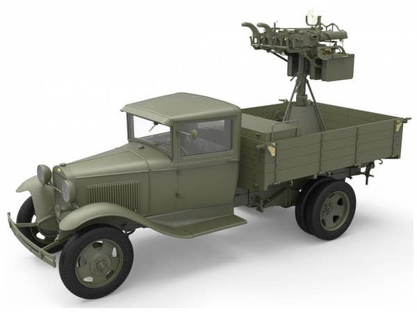 MiniArt Soviet 1,5 t Truck w/ M-4 Maxim AA Machine Gun (1/35) | 4820183311627