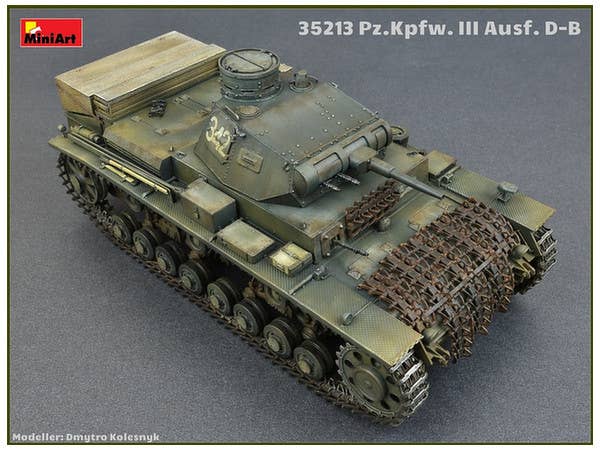 MiniArt 1/35 Pz.Kpfw.III Ausf. D/B | 4820183311634