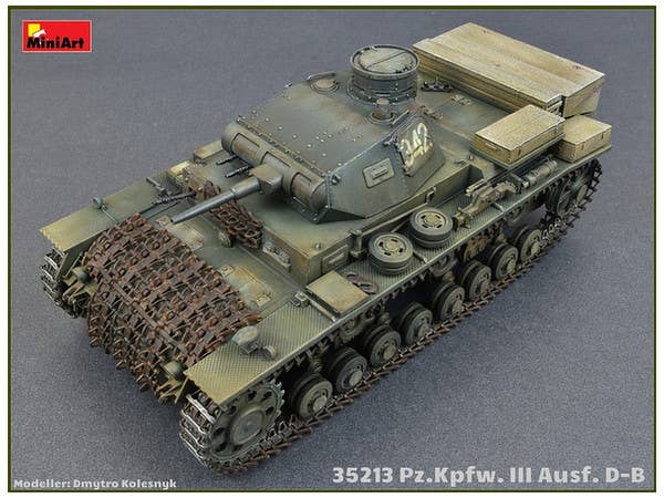 MiniArt 1/35 Pz.Kpfw.III Ausf. D/B | 4820183311634