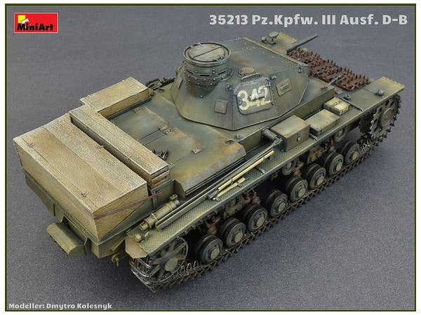 MiniArt 1/35 Pz.Kpfw.III Ausf. D/B | 4820183311634