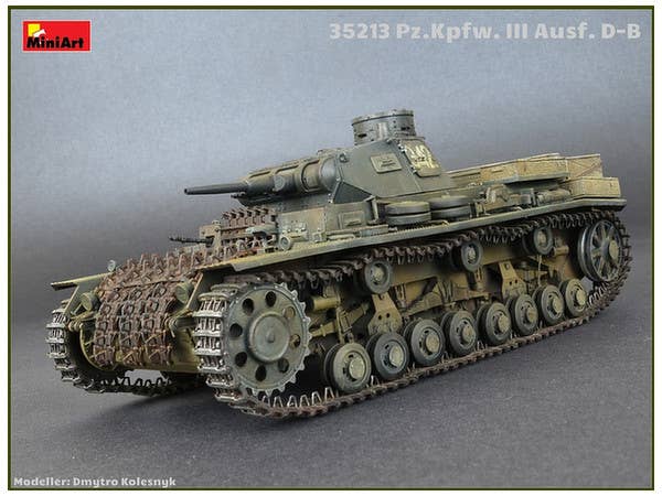 MiniArt 1/35 Pz.Kpfw.III Ausf. D/B | 4820183311634