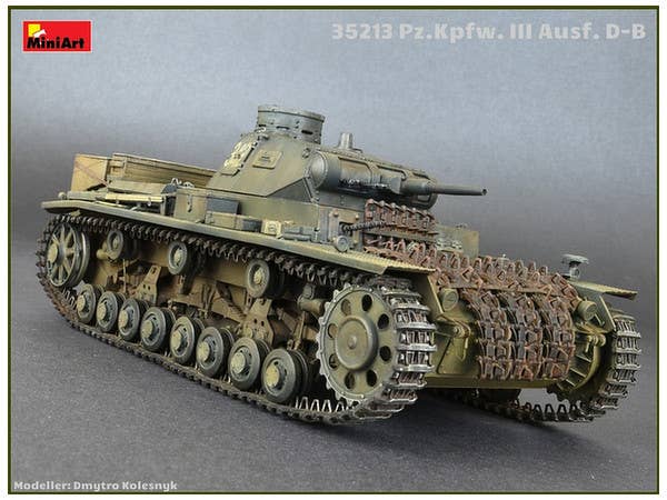 MiniArt 1/35 Pz.Kpfw.III Ausf. D/B | 4820183311634