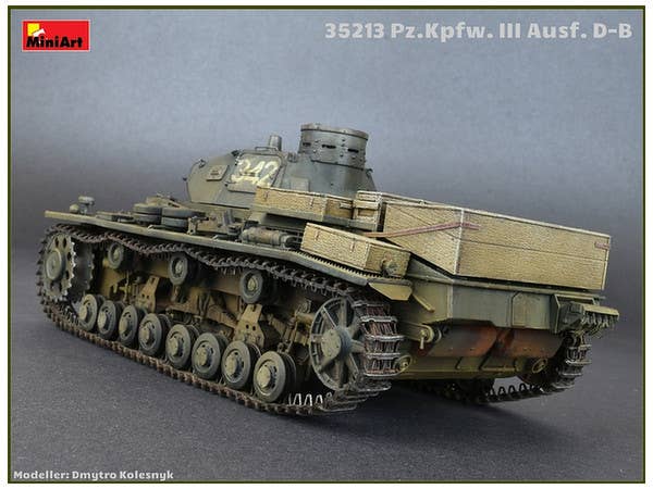 MiniArt 1/35 Pz.Kpfw.III Ausf. D/B | 4820183311634