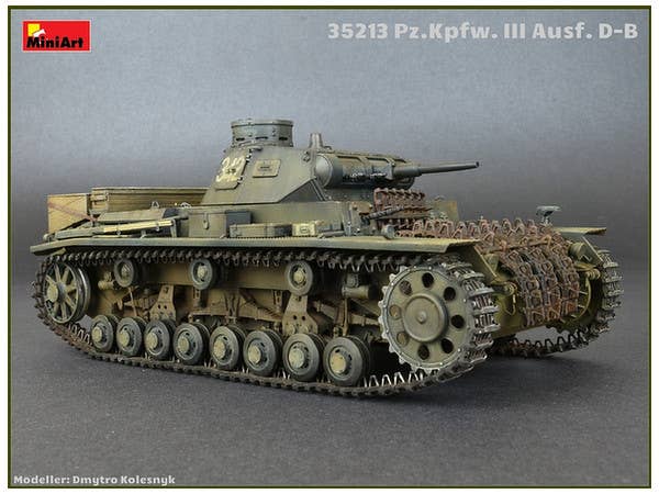 MiniArt 1/35 Pz.Kpfw.III Ausf. D/B | 4820183311634